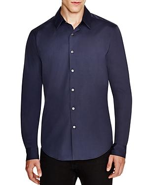 Theory Sylvain Good Cotton Slim Fit Button Down Shirt