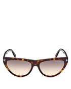 Tom Ford Women's Amber Cat Eye Sunglasses, 56mm