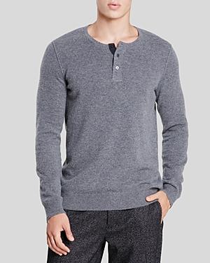 Vince Cashmere Henley Sweater
