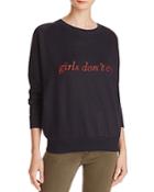 Eleven Paris Girls Don't Cry Pullover
