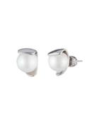 Carolee Wrapped Simulated Pearl Earrings