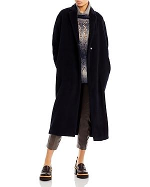 Fabiana Filippi Cappotto Collo Belted Coat