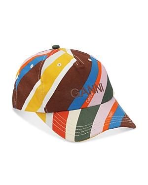 Ganni Cotton Canvas Cap