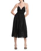 Michael Kors Collection Eyelet Poplin Dance Dress