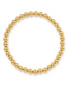 Moon & Meadow 14k Yellow Gold Bead Stretch Bracelet - 100% Exclusive