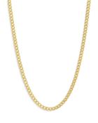 Degs & Sal 14k Gold-plated Cuban Chain Necklace, 24