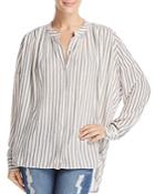 Splendid Painters Striped Blouse