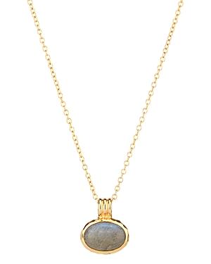 Anna Beck Small Pendant Necklace In 18k Gold-plated Sterling Silver Or Sterling Silver, 16
