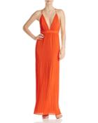 Fame And Partners Caspian Pleated Gown