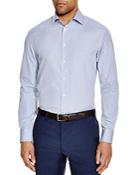 Armani Collezioni Small Check Slim Fit Button-down Shirt