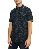 Psycho Bunny Durham Pima Cotton Camouflage Tipped Polo Shirt