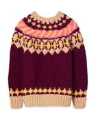 Tory Burch Wool Fair Isle Sweater