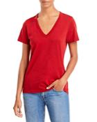 Rag & Bone V-neck Organic Cotton Tee