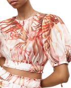 Allsaints Astria Luar Crop Top