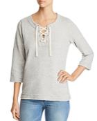 Tommy Bahama Sparkling Sands Lace-up Top