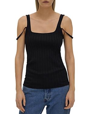 Helmut Lang Ribbed Double Strap Tank