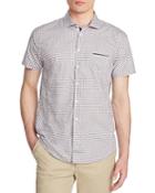 English Laundry Short Sleeve Slim Fit Shirt - Compare At $79