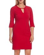 Vince Camuto Flare Sleeve Crepe Dress - 100% Exclusive