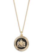 Lauren Ralph Lauren Medallion Pendant Necklace, 19