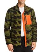 Pacific & Park Camo Sherpa Regular Fit Fleece Jacket - 100% Exclusive