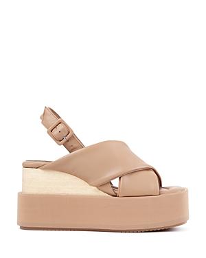 Paloma Barcelo Women's Lea Platform Wedge Slingback Sandals