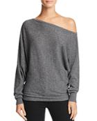 Joie Helice One-shoulder Cashmere Sweater