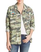 Mother Veteran Embroidered Patch Camo Jacket