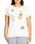 City Chic Fruity Fever Top