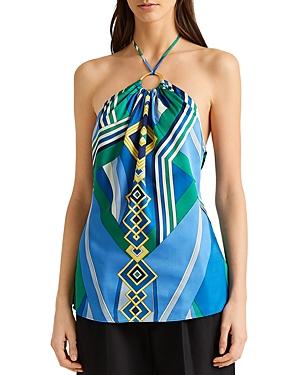 Lauren Ralph Lauren Printed Halter Top