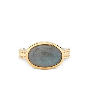 Anna Beck Oval Ring In 18k Gold-plated Sterling Silver