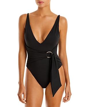 Jonathan Simkhai Niya Tie Waist One Piece Swimsuit