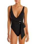 Jonathan Simkhai Niya Tie Waist One Piece Swimsuit