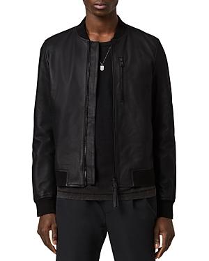 Allsaints Ivor Leather Bomber Jacket