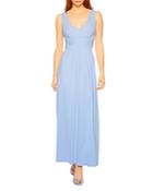 Susana Monaco Tie Back Gathered Waist Dress