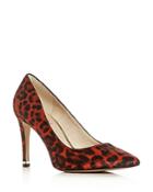 Kenneth Cole Women's Riley Animal-print Calf Hair Pointed-toe Pumps