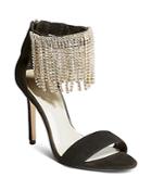 Karen Millenwomen's Embellished Fringe High-heel Sandals