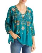 Johnny Was Millicent Embroidered Tunic