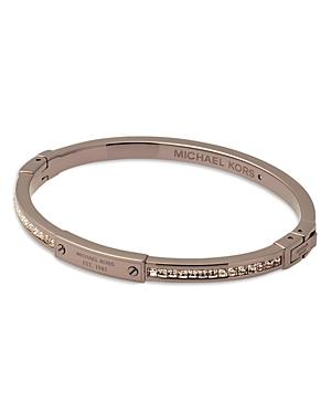 Michael Kors Industrial Jeweled Bangle Bracelet