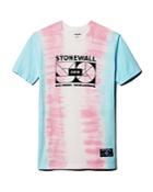 The Phluid Project Stonewall Tie-dyed Graphic Tee