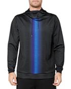 Ultracor Serpent Ryder Ombre Stripe Scale Print Regular Fit Hoodie