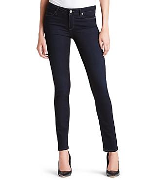 Paige Transcend Skyline Mid Rise Skinny Jeans In Mona