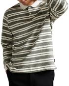 Ted Baker Long Sleeve Striped Polo