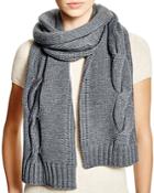 Tory Burch Cable Knit Scarf