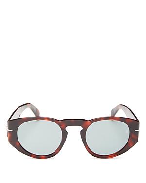 David Beckham Men's Round Sunglasses, 48mm