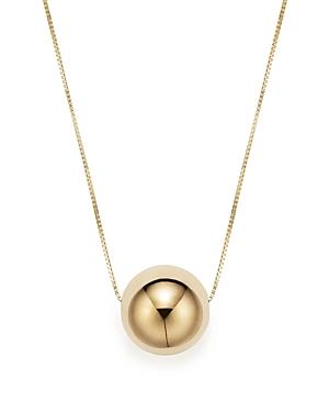 14k Yellow Gold Bead Pendant Necklace, 18 - 100% Exclusive