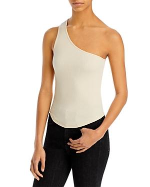 Line & Dot Mila One Shoulder Tank
