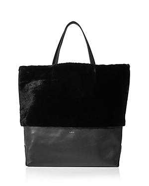 Alice.d Large Faux Fur Tote