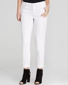 Eileen Fisher Boyfriend Jeans In White