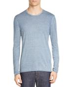 John Varvatos Collection Silk & Cashmere Crewneck Sweater