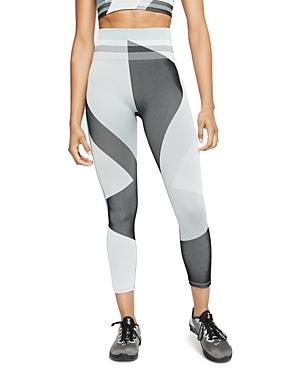 Nike Sculpt Icon Clash Color Block Leggings